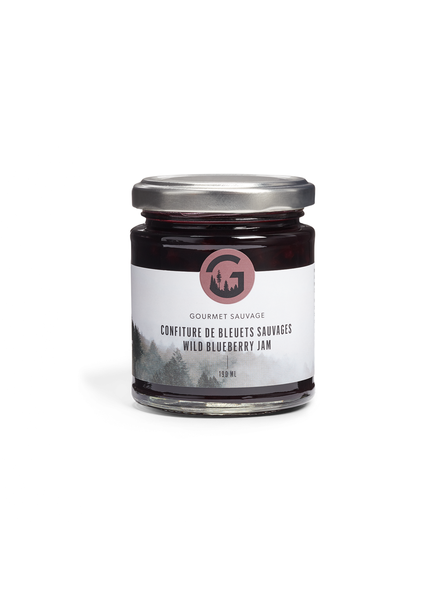 Confiture de bleuets sauvages Gourmet Sauvage