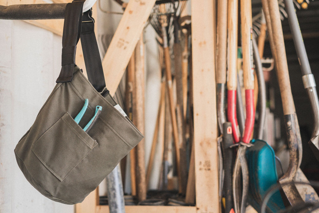 Sac de cueillette plus lente pour pièce, conception en maille