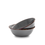 Bols émaillés (2) - anthracite