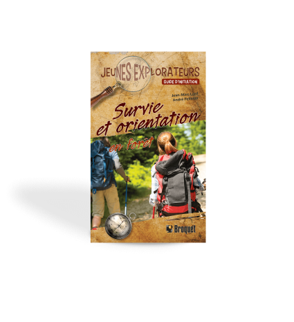 Guide Survie et orientation en forêt avec deux randonneurs