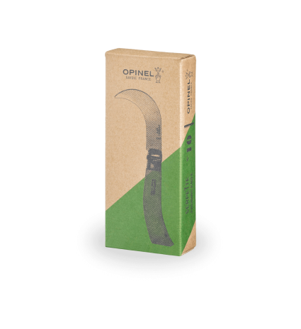 Serpette dans sa boîte en carton