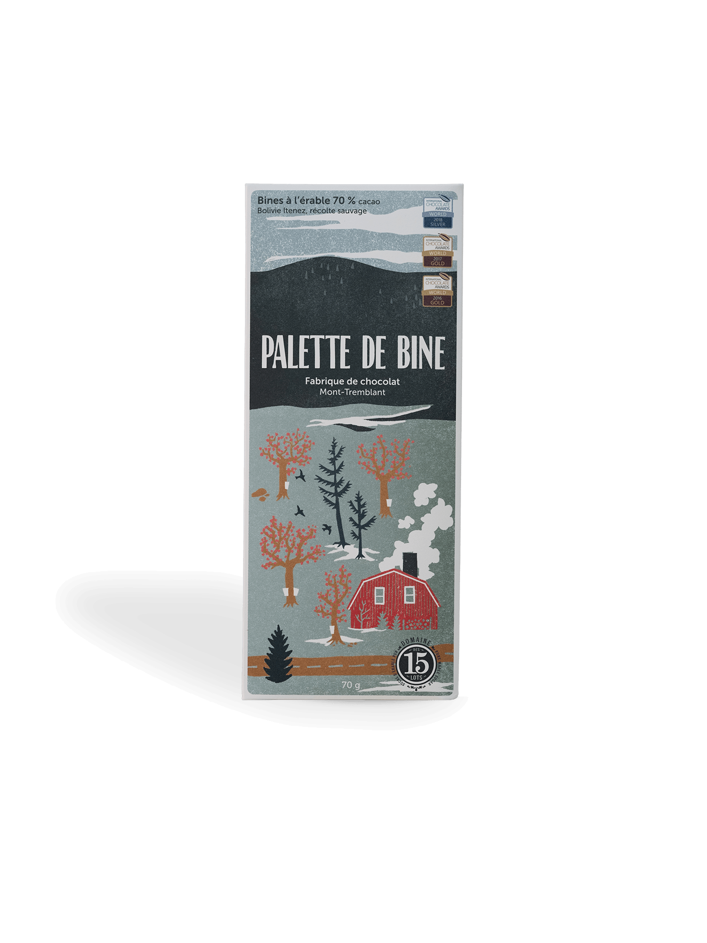 Chocolat bines à l’érable de Palette de bine
