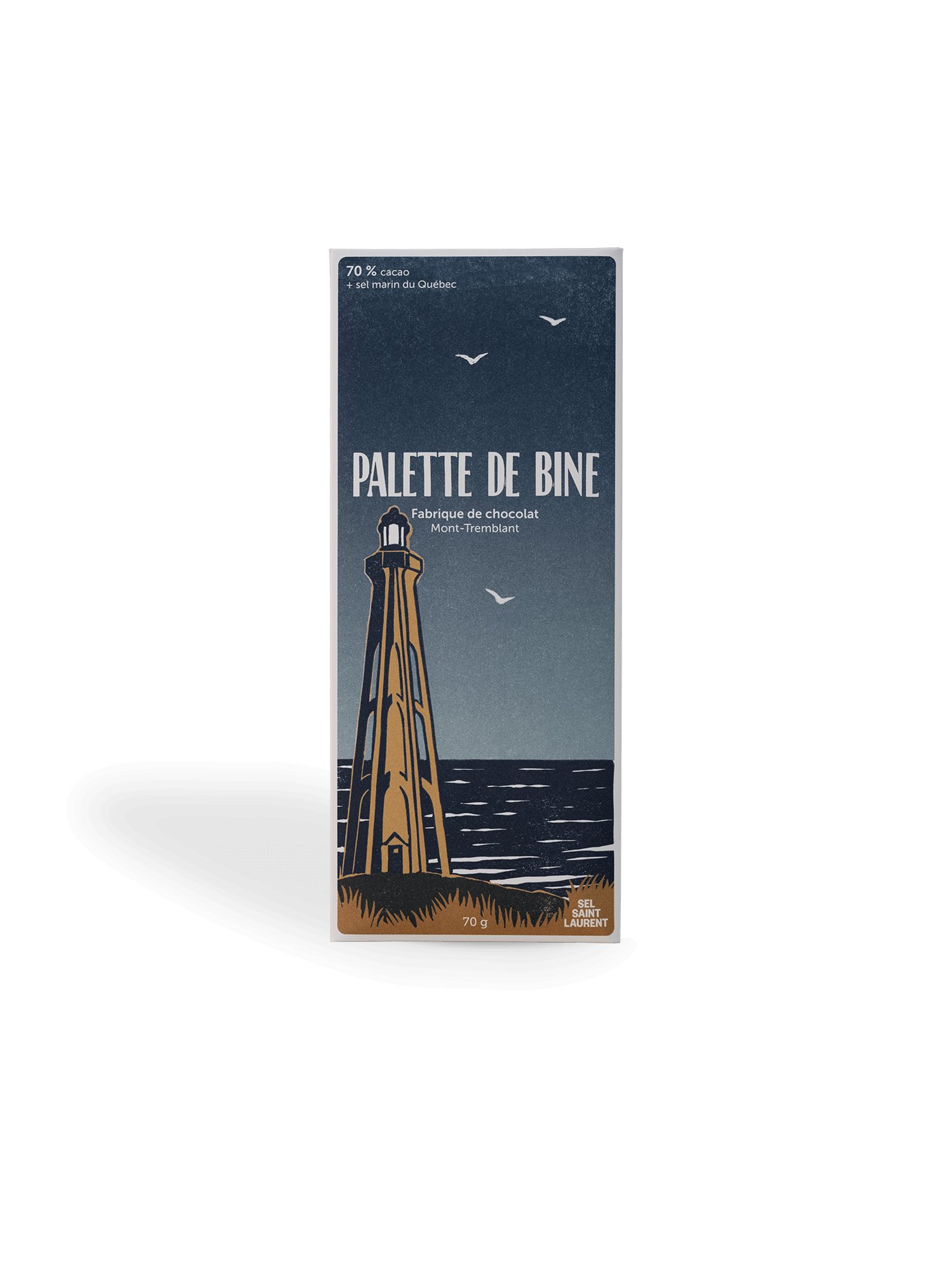 Chocolat fleur de sel St-Laurent de Palette de bine